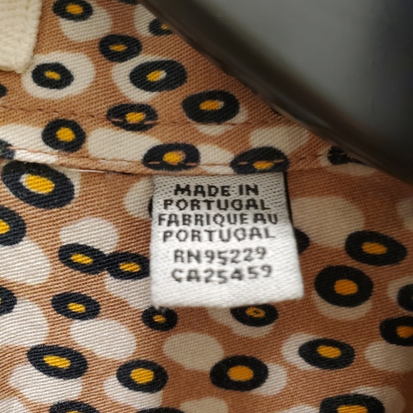 Ted Baker 'Dunston' Long Sleeve Retro Dot Shirt XL/XXL - Picture 10 of 11